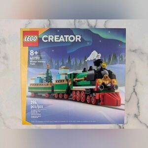 NEW Auth LEGO CREATOR WINTER HOLIDAY TRAIN 40700 SET (RETIRED)
